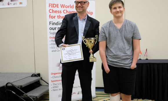 Raphael Johannes Zimmer (Germany) Wins the 1st FIDE World Junior Chess Championship for the Disabled